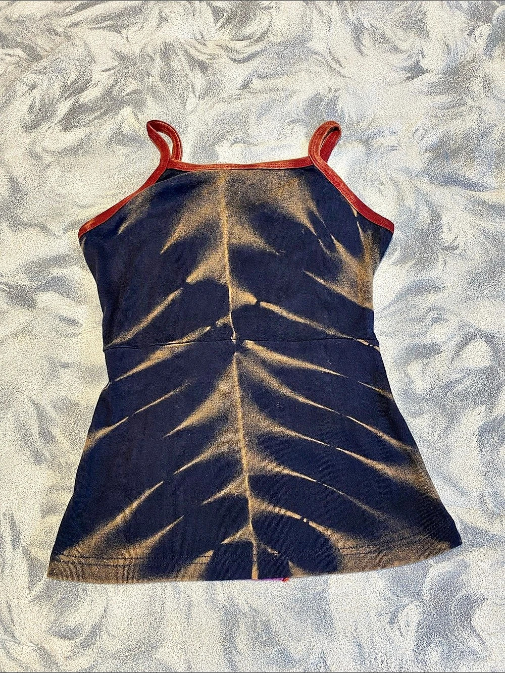 Multicolor & Black Patchwork Tank Top - Picture 2 of 5